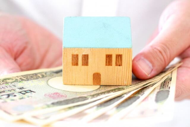 自宅不動産と預貯金の相続財産イメージ