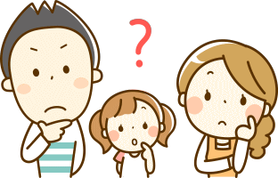 デジタル遺産相続について専門家に相談する家族のイラスト