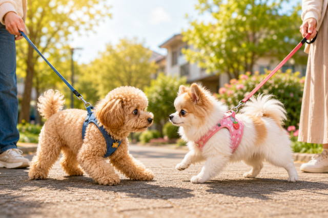 犬同士のトラブルが起きたときの確認事項