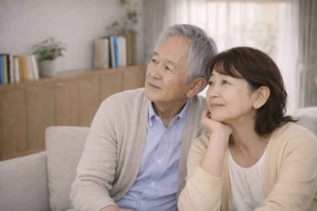 家族信託を検討する夫婦のイメージ