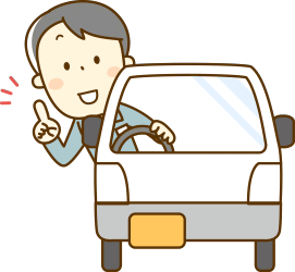 産業廃棄物を運搬するトラックのイメージ
