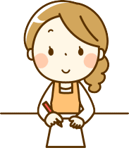 一人暮らしでペットを飼う方が緊急時に備えるイラスト