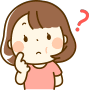 疑問を持つ女性