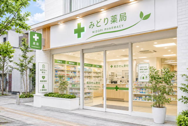 一般用医薬品を販売する店舗のイメージ
